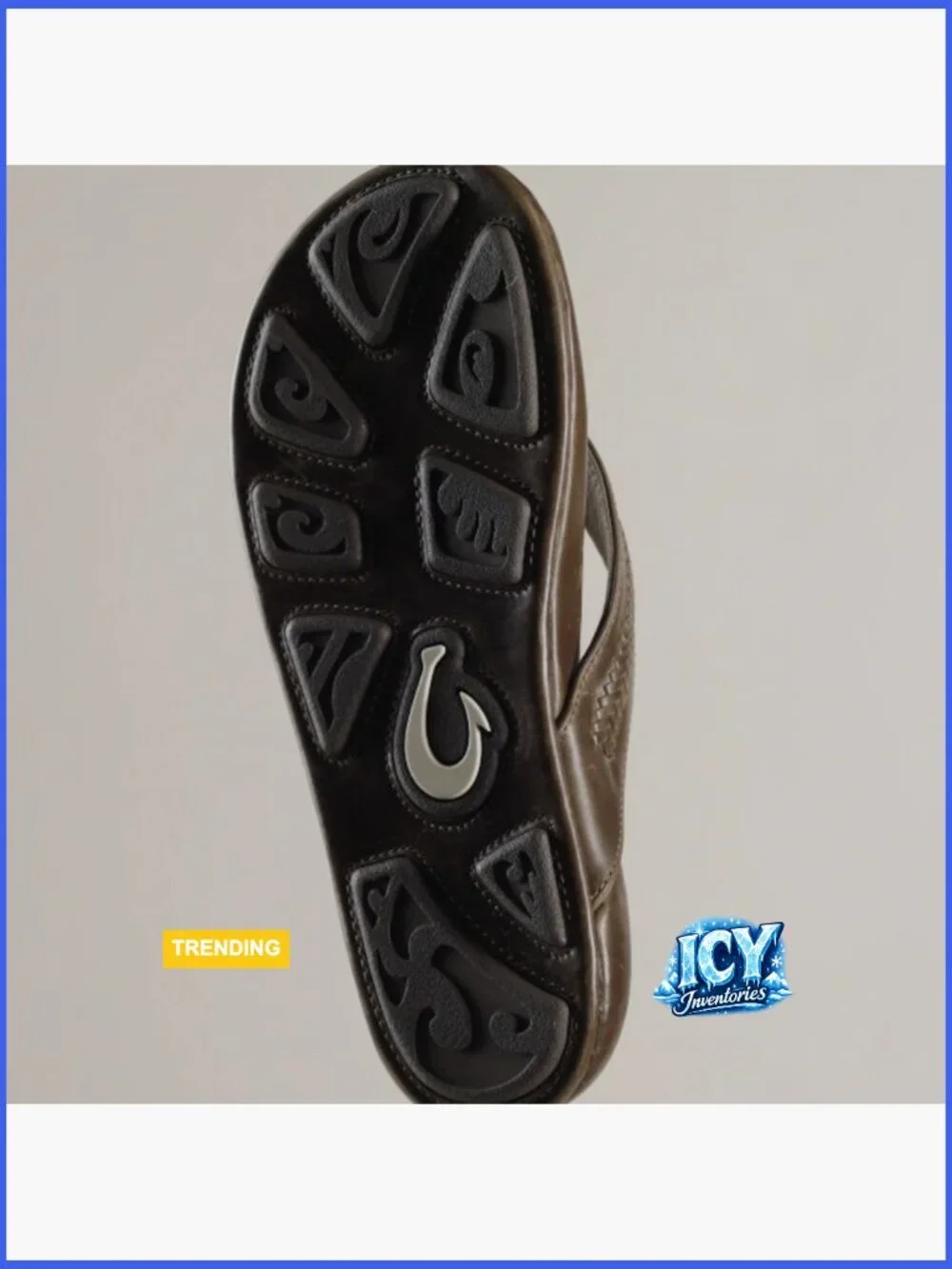 Men's Leather Sandals Flip Flops Arch Support Comfort Fit Premium Materials